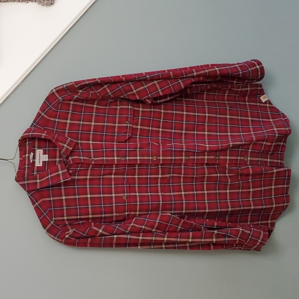 Mens CARHARTT Button Down Shirt (sz 2XL)